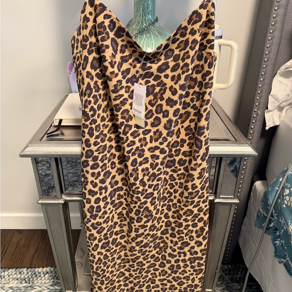 Leopard Print Dress